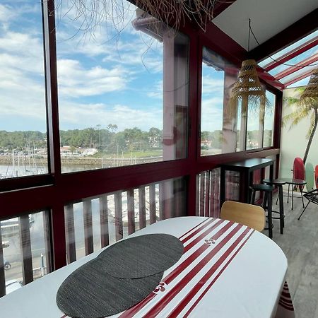 Apartament Port Sud - T3 En Duplex Avec Vue Panoramique Sur Le Port De Capbreton Zewnętrze zdjęcie