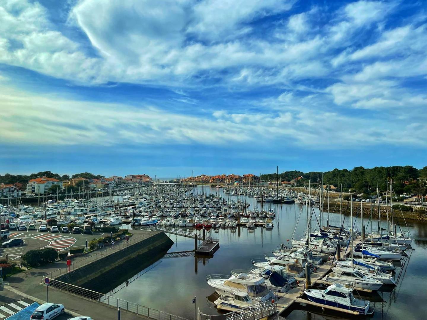 Apartament Port Sud - T3 En Duplex Avec Vue Panoramique Sur Le Port De Capbreton Zewnętrze zdjęcie