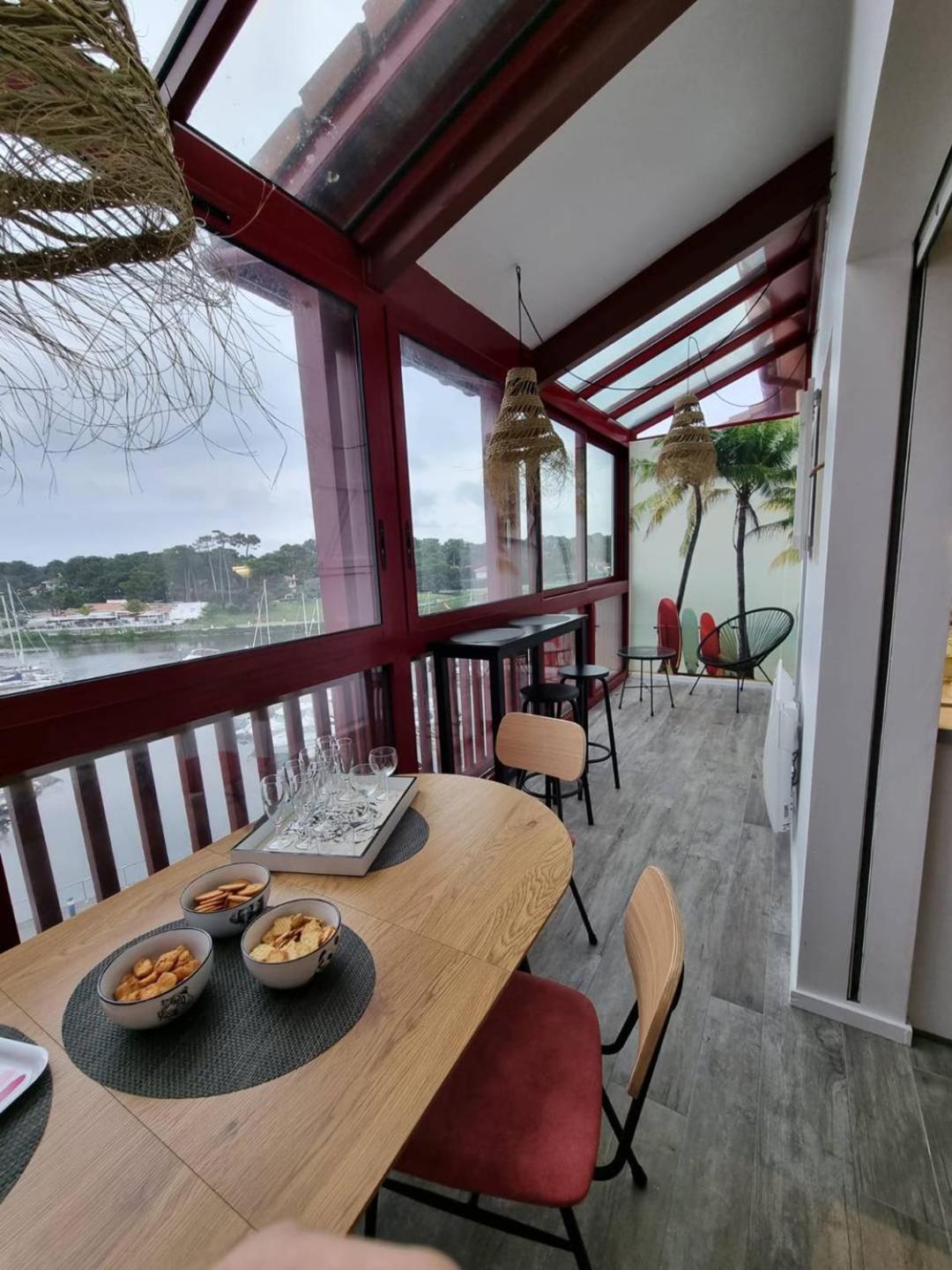 Apartament Port Sud - T3 En Duplex Avec Vue Panoramique Sur Le Port De Capbreton Zewnętrze zdjęcie
